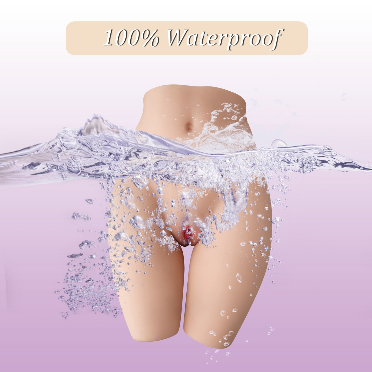 Annabel -1:1 Lifesize Sex Butt with Lifelike Vagina & Anus, 2 in 1 Doll Torso