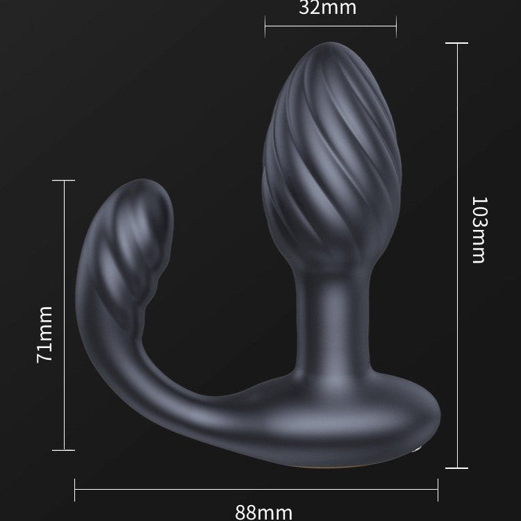 Core Hook Rotating & Vibrating Prostate Massager