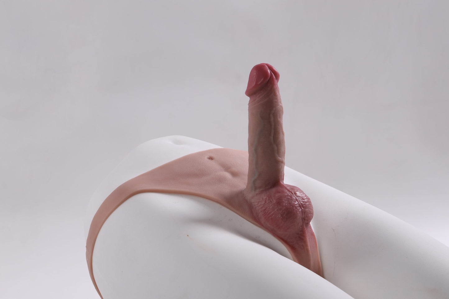 BaronB-Realistic Strap On Dildo, with Insertable 5.5in Solid Dick