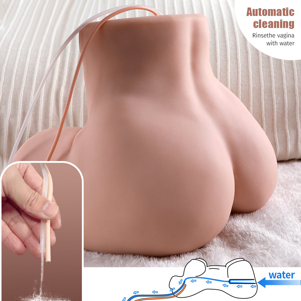 Belle-Life-sized Vibrating Sex Doll Torso