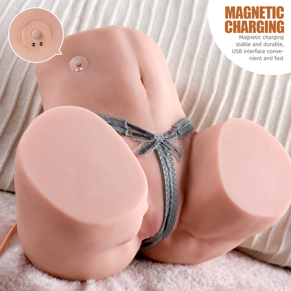 Belle-Life-sized Vibrating Sex Doll Torso