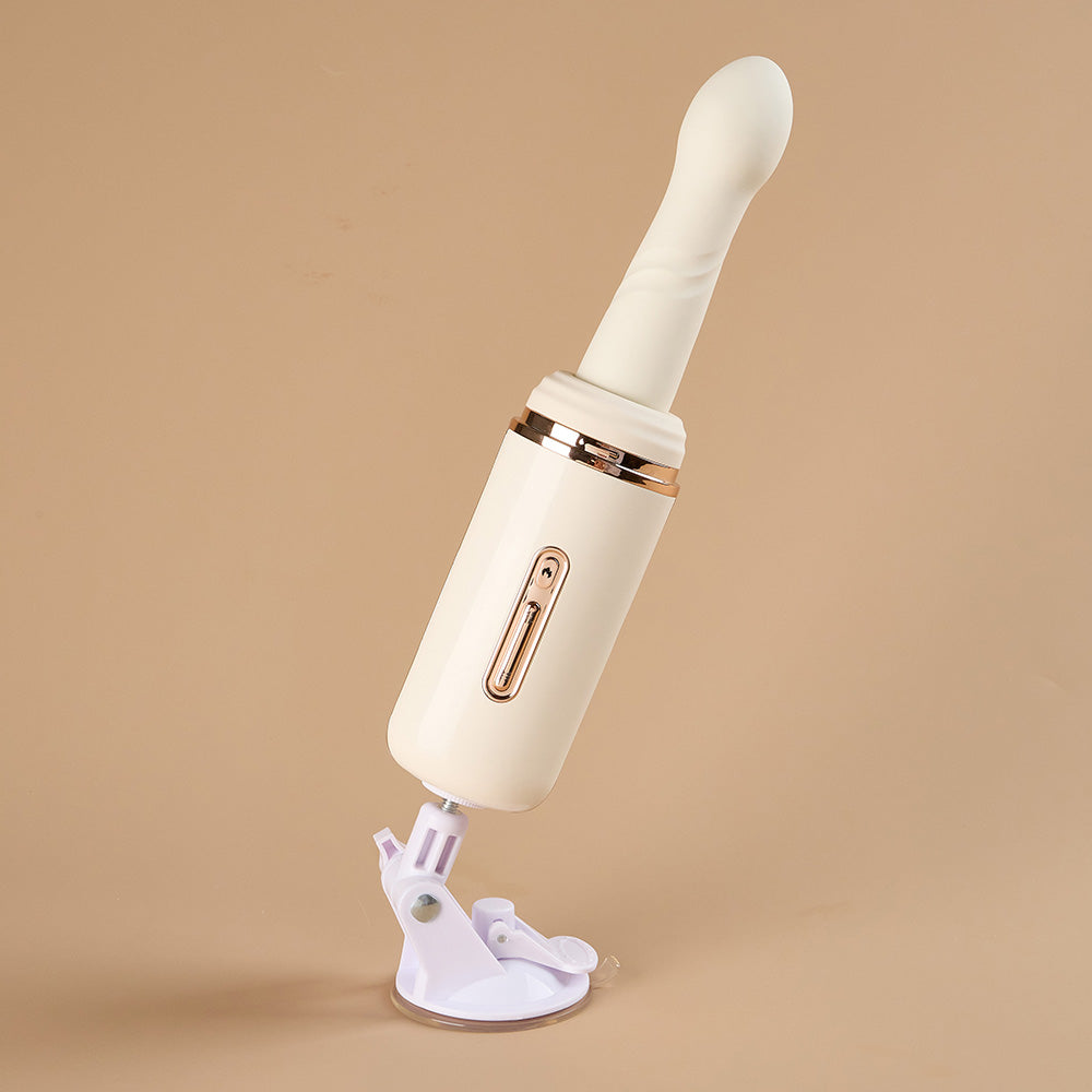 AutoThrust Pro Heating & Thrusting & Vibrating Dildo App Control