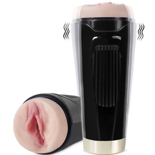 Ram-Male Masturbator Squirtlove Realistic Pocket Pussy Vagina Lifelike Penis Pump Vacuum Pump Penis Trainer Male Sex Toy for Men Soft and Fleshy Texture, Penis Stimulation, Male Blowjob Stroker Adult toy Rechargeable Penis Vibrator