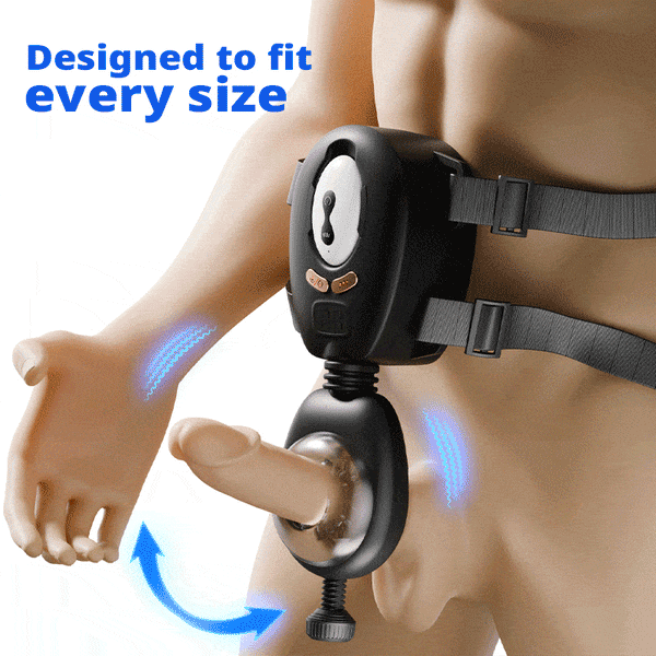 Automatic Swing Male Masturbator Sex Toy for Men Wearable Hands Free Thrusting Vibrating Masturbation Toy Male Auto Stroker Adult Sex Toys Cock Lasting Trainer