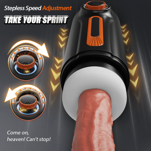 Alien - 6 IN 1 10 Vibrating & Thrusting with 4 Sucking Automatic Knob Adjusting Male Masturbator
