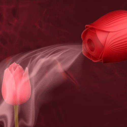 Rosalie Suction Rose Clit Stimulator with Tapping G-Spot Vibrator