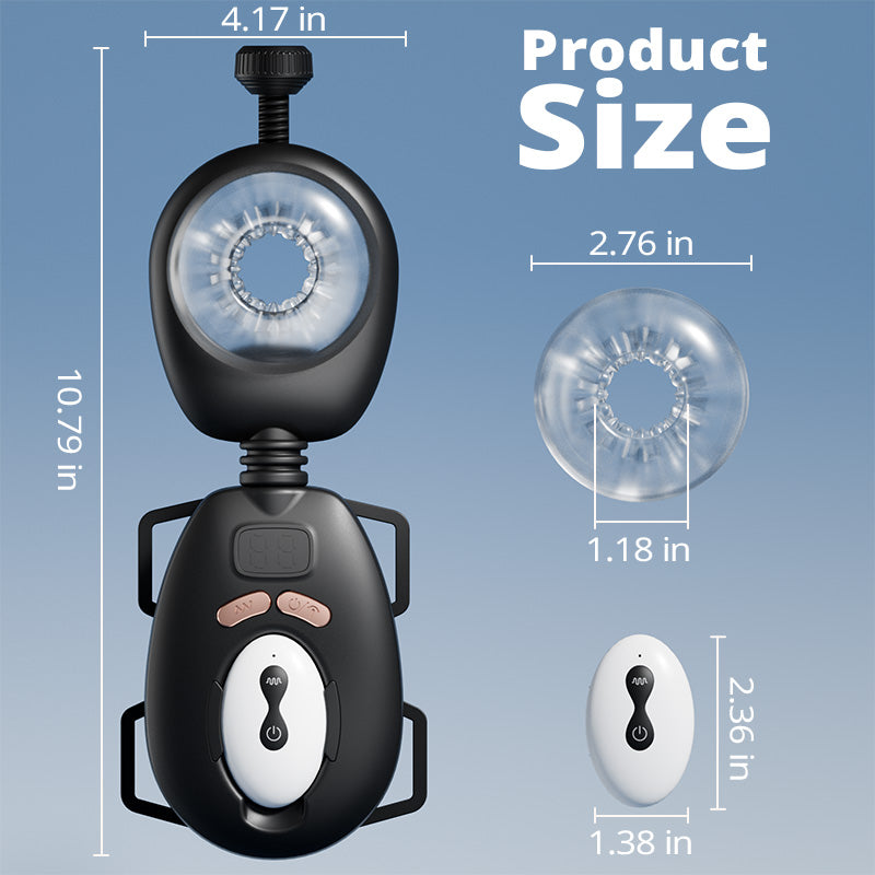 Automatic Swing Male Masturbator Sex Toy for Men Wearable Hands Free Thrusting Vibrating Masturbation Toy Male Auto Stroker Adult Sex Toys Cock Lasting Trainer