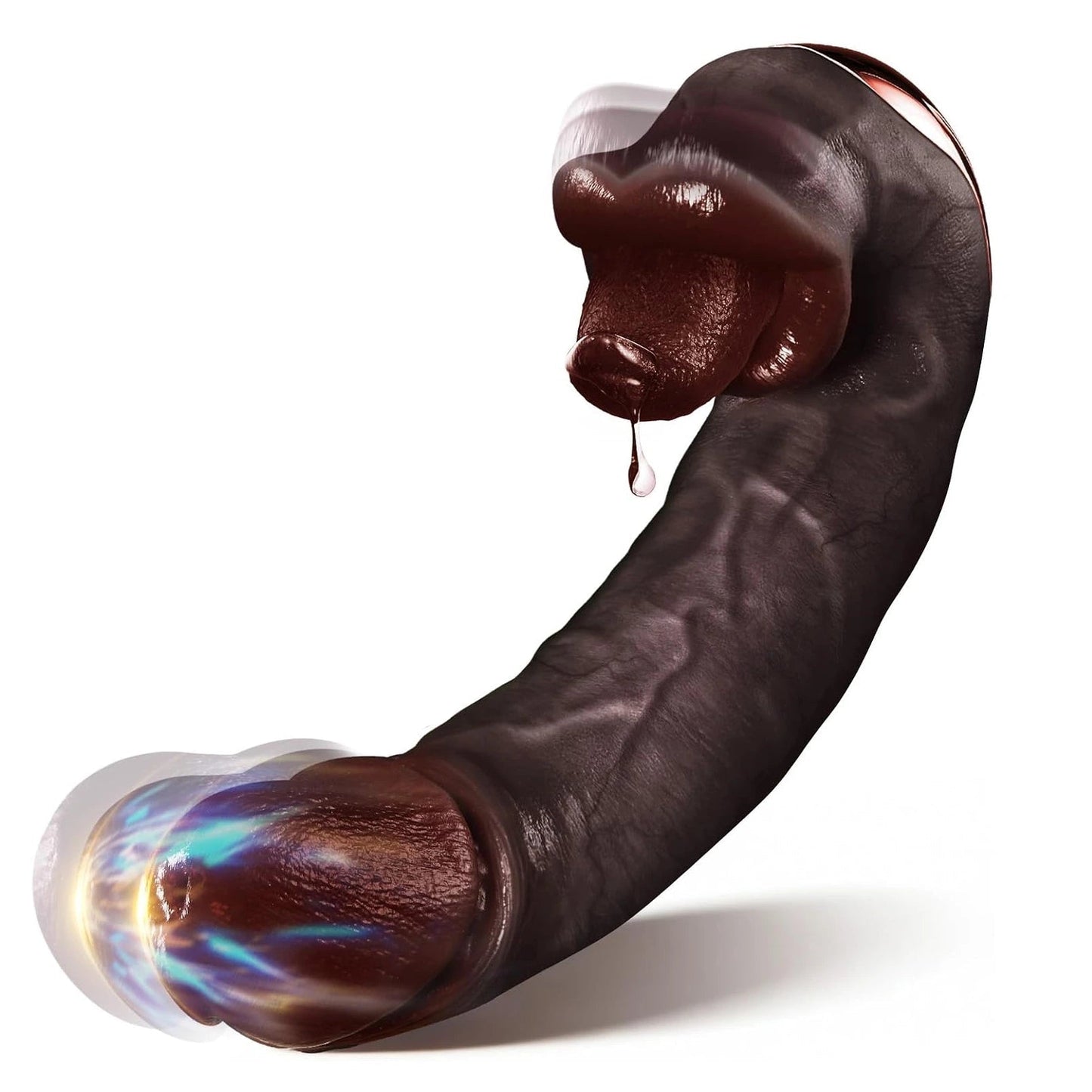 Hero - Tongue Licking Dildo — AI Sync Realistic Silicone Pleasure Toy for Women