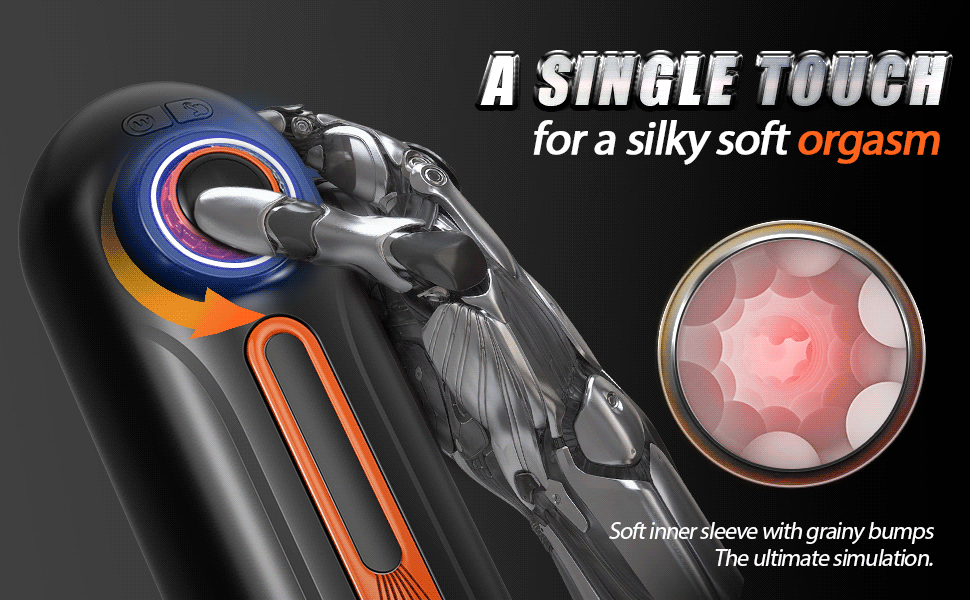 Alien - 6 IN 1 10 Vibrating & Thrusting with 4 Sucking Automatic Knob Adjusting Male Masturbator