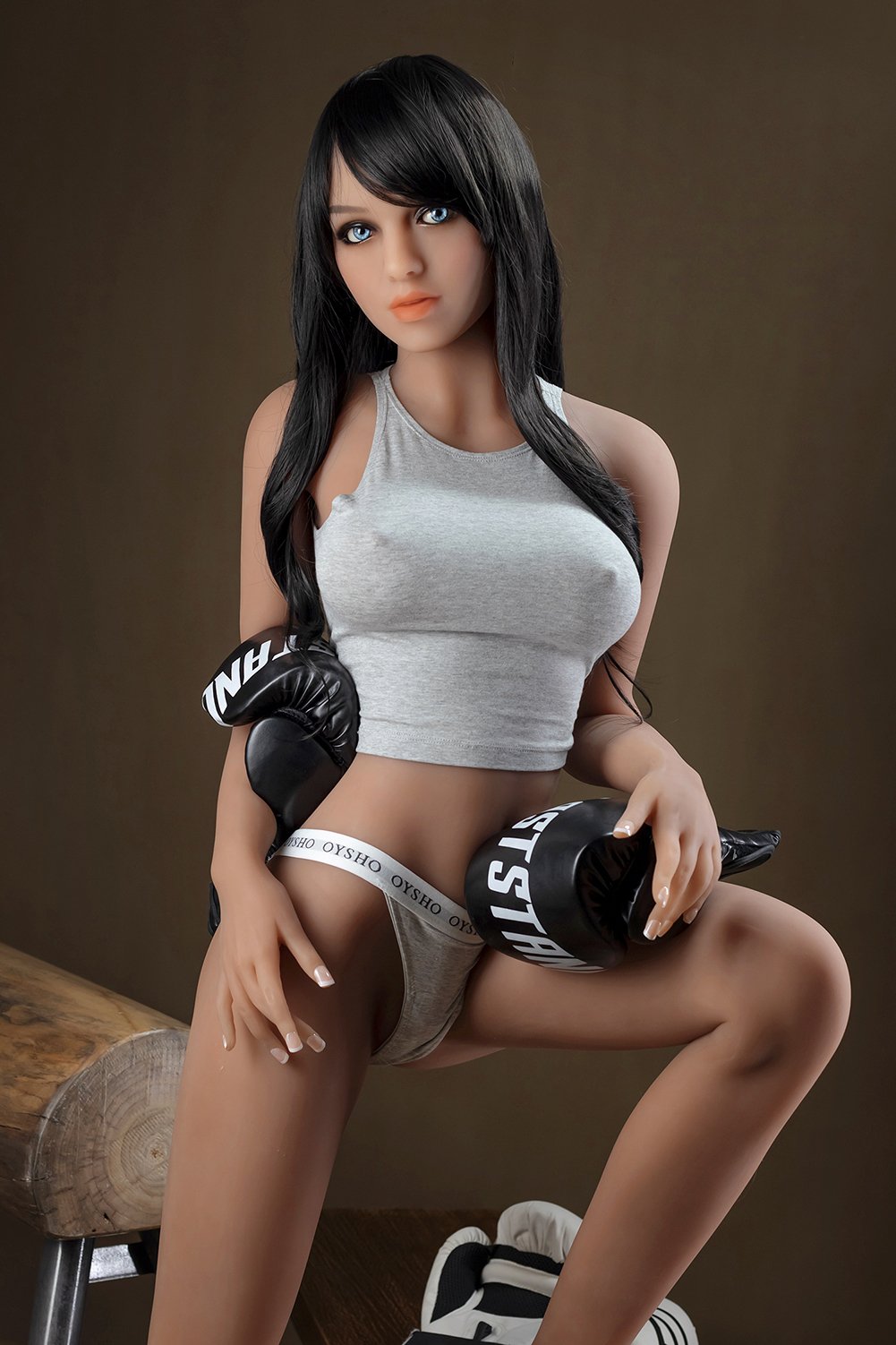US Stock - Ella 5ft45 / 166cm #174 Head TPE Boxing Gir Fine Sex Doll