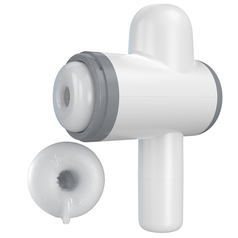 Automatic Lubrication 8 Thrusting & Sucking Handheld Male Stroker