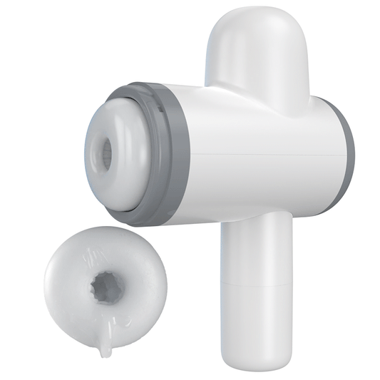 Automatic Lubrication 8 Thrusting & Sucking Handheld Male Stroker