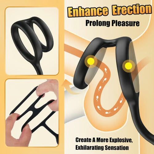 Leonard - Leonard-360° Rotating Vibrating Wearable Prostate Massager
