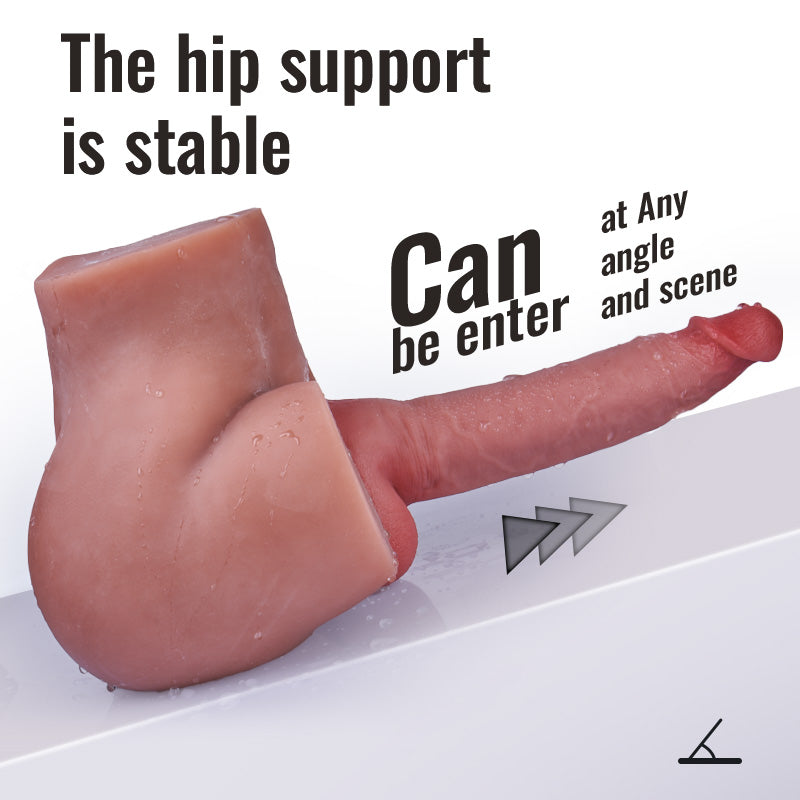 【2 Dildos Available】6.5in/8.27in, Removable & Replaceable