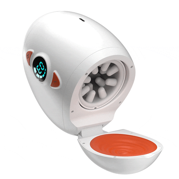 Explorer - Electric Rotating Male Stroker with Piston Thrusting, Glans Vibration & Testicle Massage