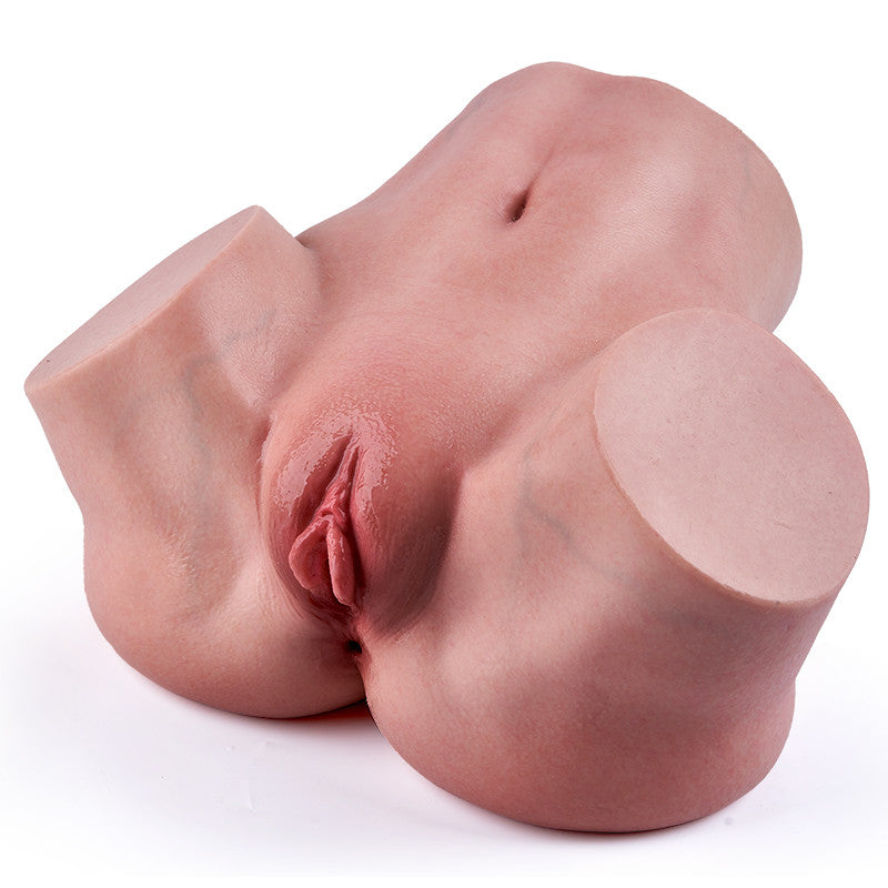 Luna - Dual-Layer Silicone Hip with Lifelike Jelly Texture, Odorless & Durable Realistic Butt