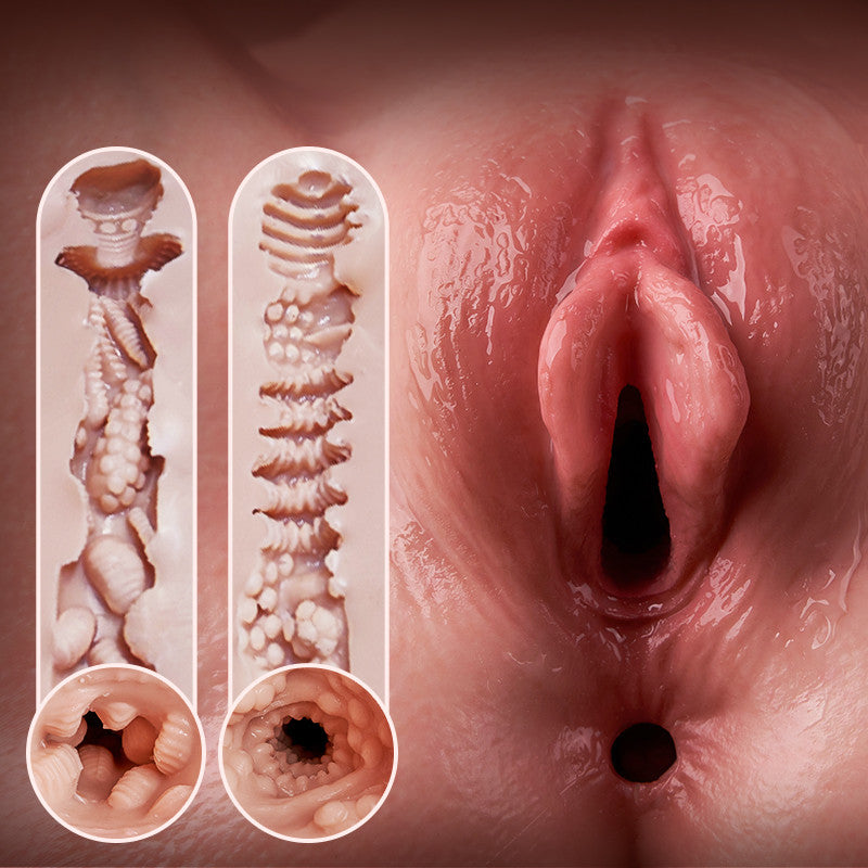 Luna - Dual-Layer Silicone Hip with Lifelike Jelly Texture, Odorless & Durable Realistic Butt