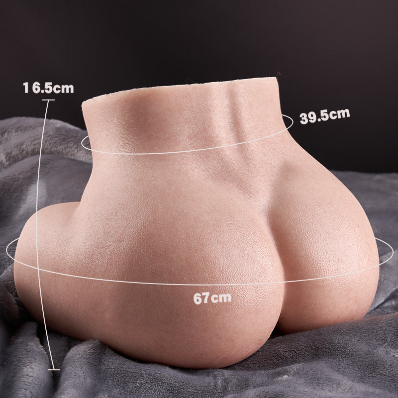 Calista - Silicone Butt Rralistic Male Masturbator High-Elastic Honey Gel Double-Layer Simulation | Vaginal & Anal Stimu