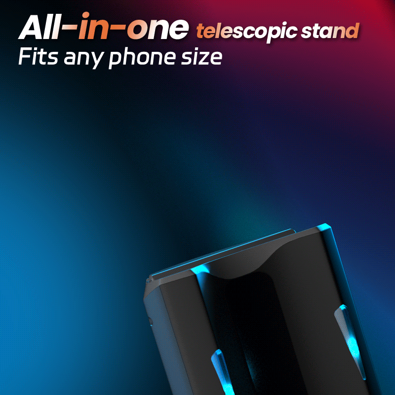 Venom - Long 12CM & 700 Strokes/Min Telescopic Adjustable Tightness  Phone Stand Automatic Male Stroker