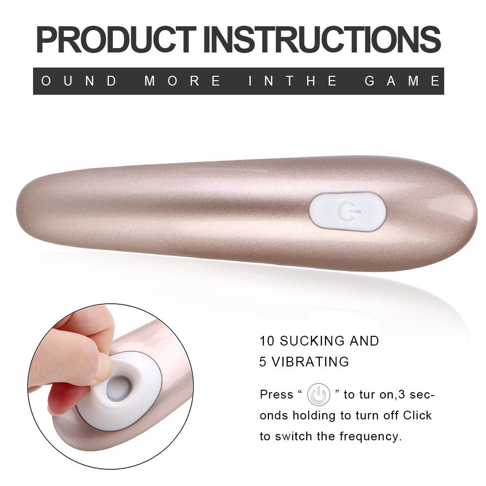 S-HANDE Wet woman Sucking Clitoris Vibrator