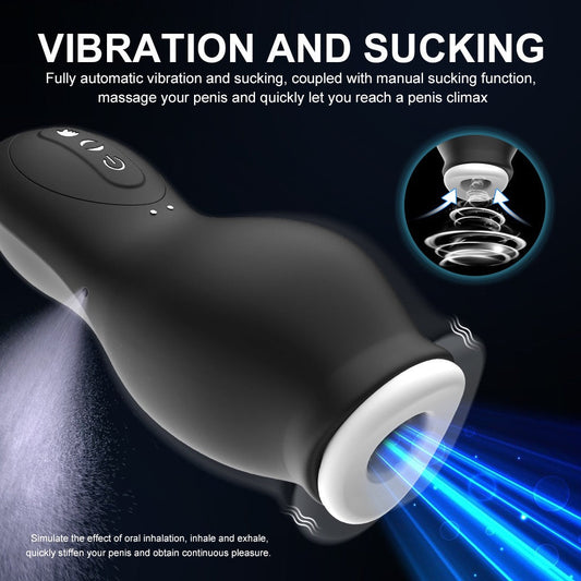 Dragon Suction Trainer Sucking Vibration Male Aircraft Cup