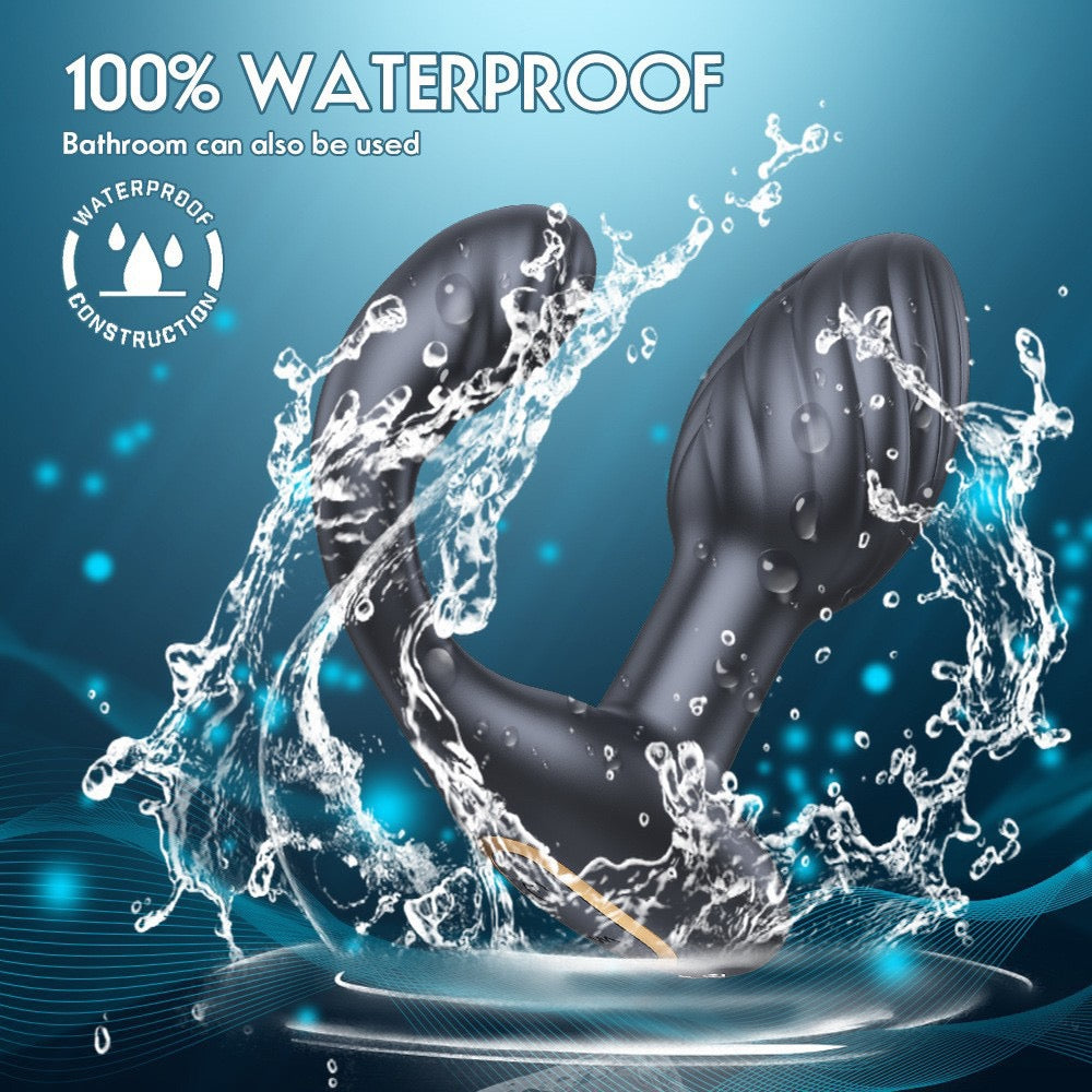 Core Hook Rotating & Vibrating Prostate Massager