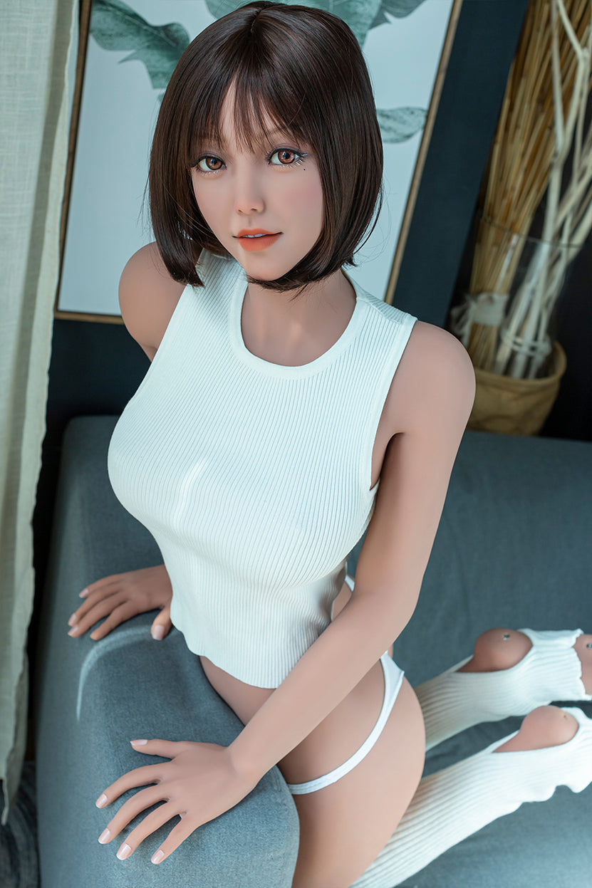 US Stock - Deirdre 5ft34/ 163cm E # K3 Head TPE Full Size Asian Sex Doll With  Medium Boob