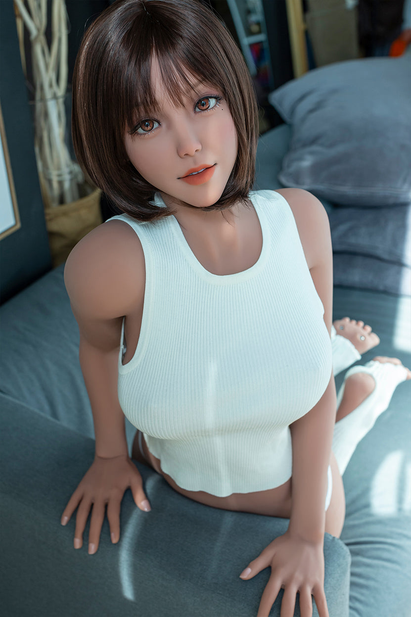 US Stock - Deirdre 5ft34/ 163cm E # K3 Head TPE Full Size Asian Sex Doll With  Medium Boob