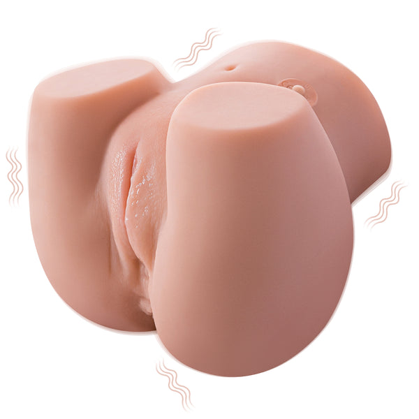 Connie-2.2 KG MINI Lifelike 2 IN 1 Vibrating Butt, with Vagina and Anus 2 Channels