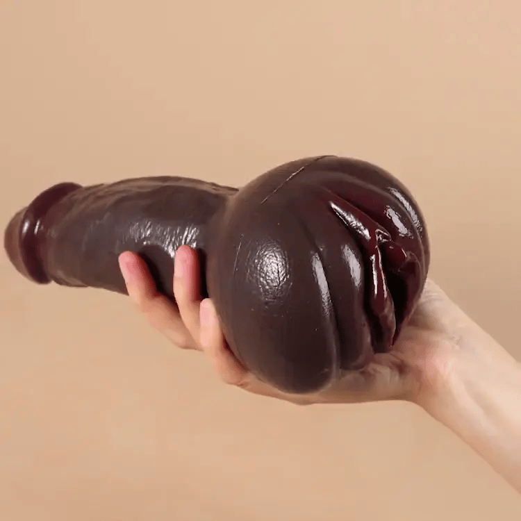 2 in 1 Male Masturbator & Dildo