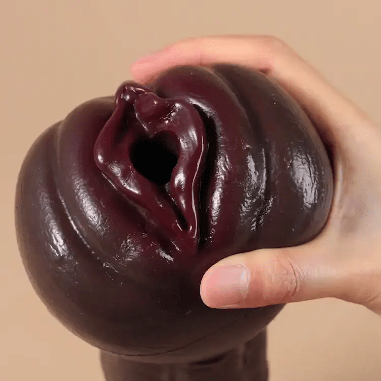 2 in 1 Male Masturbator & Dildo