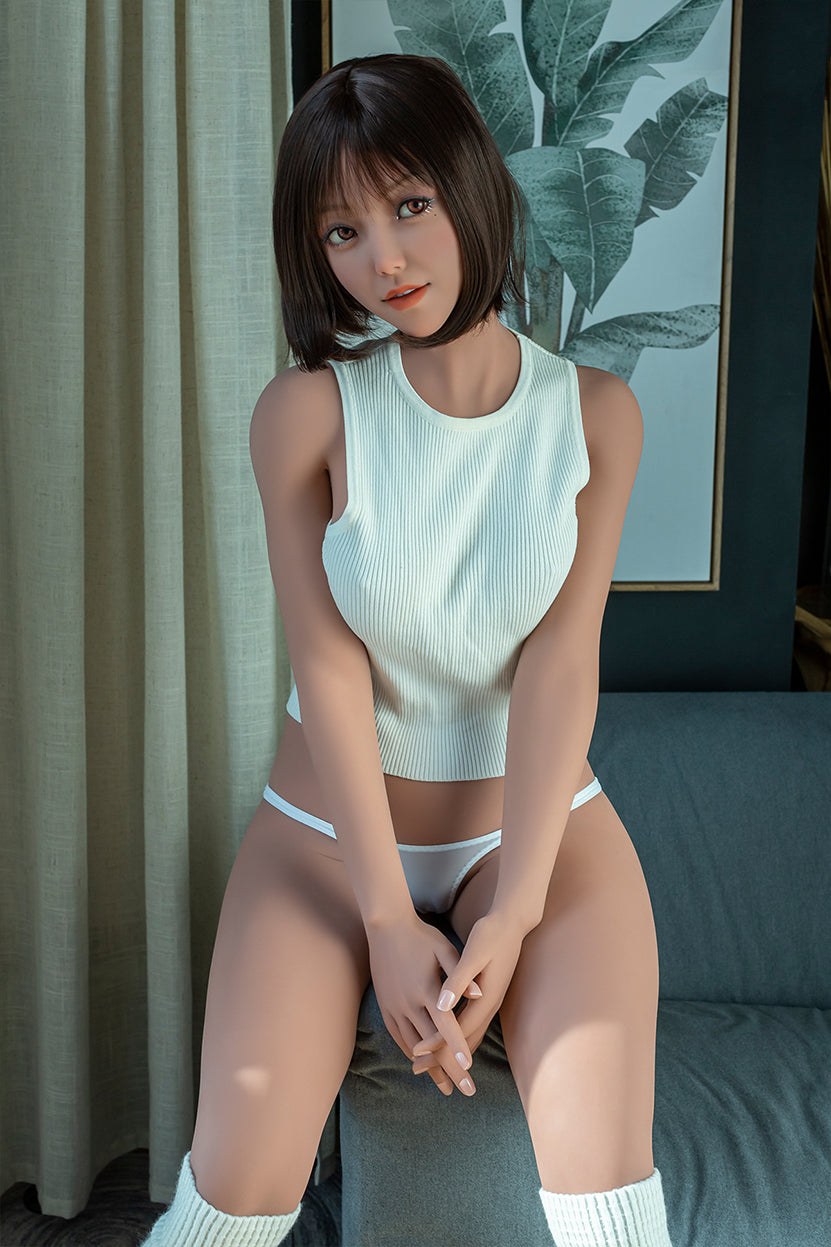 US Stock - Deirdre 5ft34/ 163cm E # K3 Head TPE Full Size Asian Sex Doll With  Medium Boob