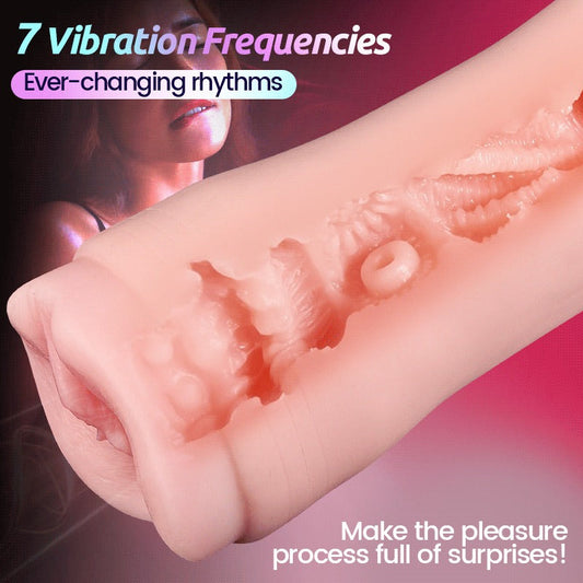 Thrill - 10 Vibrations  7 Frequencies  3 Intensities  Simulated Male Stroker