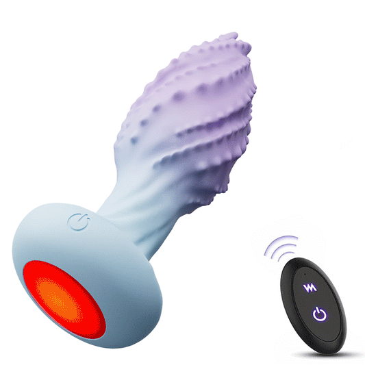 Little Monster - 360° rotating anal vibrator, 10 vibration frequencies, 7-color LED light
