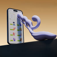 Purple Grapes-Clitoral, G spot Vibrator App Interactive Sex Toy