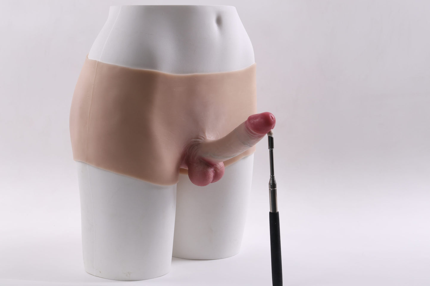 BroY-Strap On Dildo,  Wearable Pant Dildo with Insertable 7IN Solid Dick