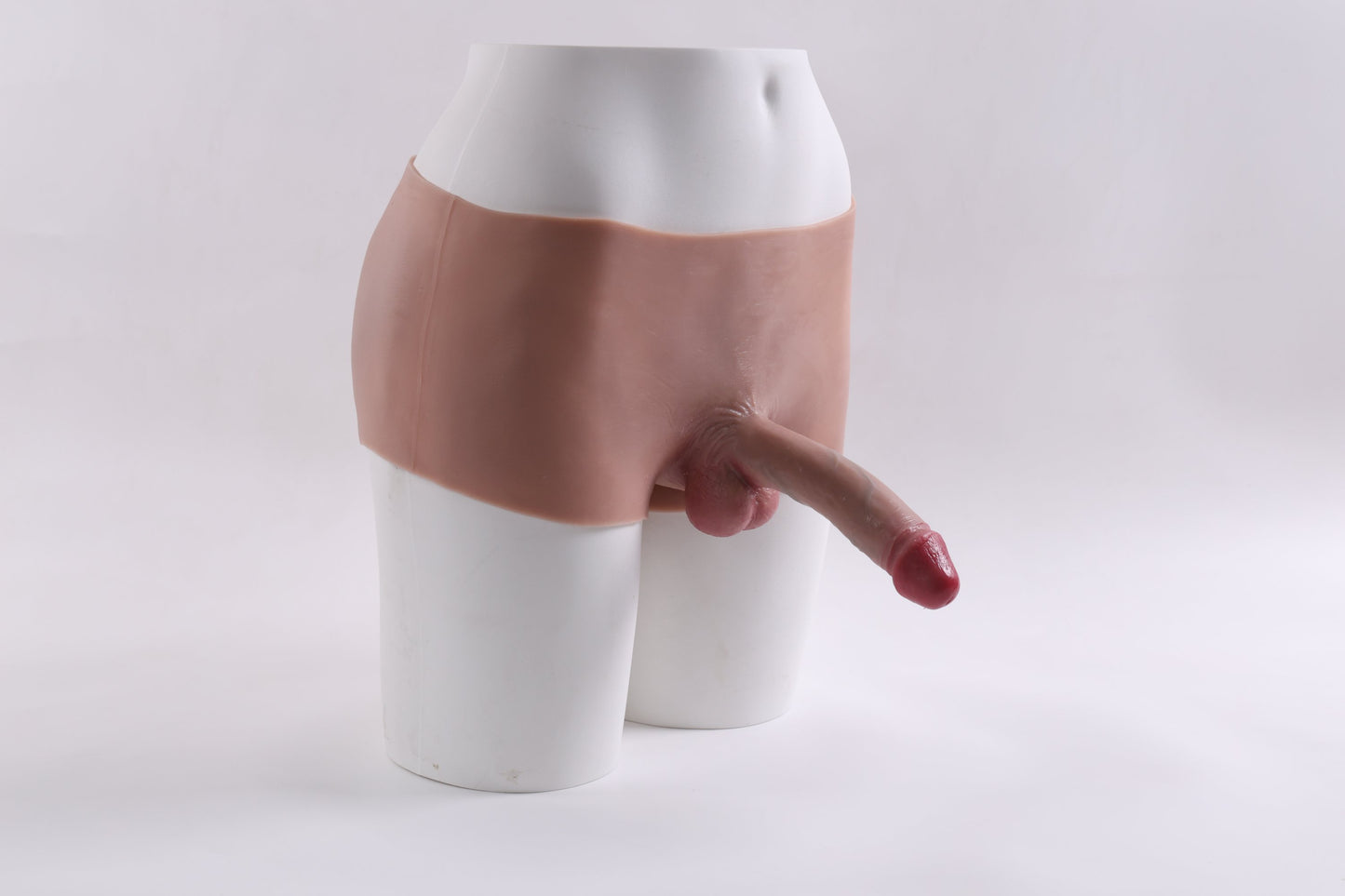 BroY-Strap On Dildo,  Wearable Pant Dildo with Insertable 7IN Solid Dick