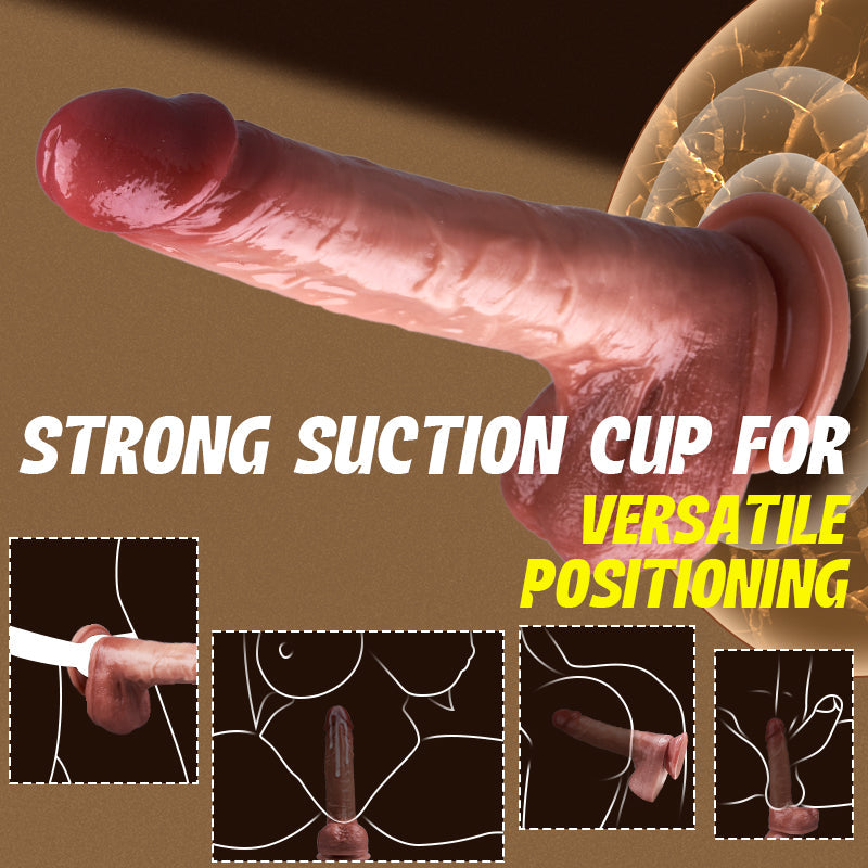 UniFlex 8 Thrusting Heating G & P-spot Fun Dildo 7.87 in