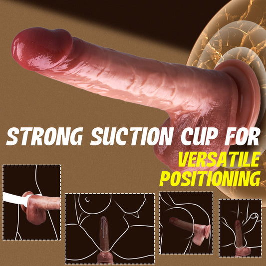UniFlex 8 Thrusting Heating G & P-spot Fun Dildo 7.87 in