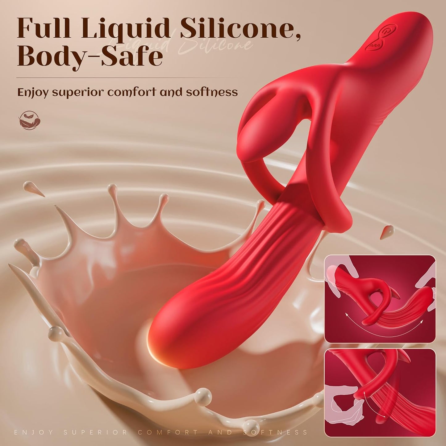 G spot Vibrator Upgraded with AI Sex Toy with 9 Rotating Vibrator & 9 Vibration Modes