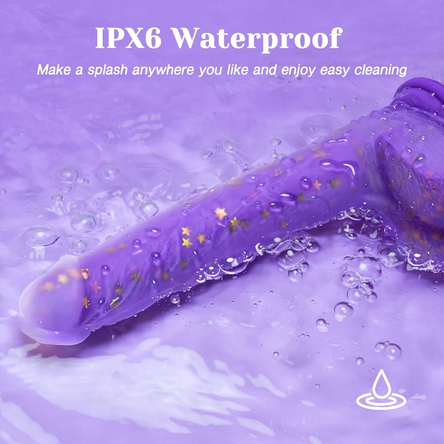 Night Charmer - Heating Suction Cup Dildo
