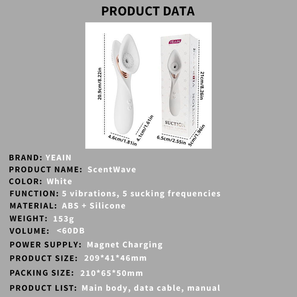 Aromatic Bloom — Clitoral Suction Vibrator