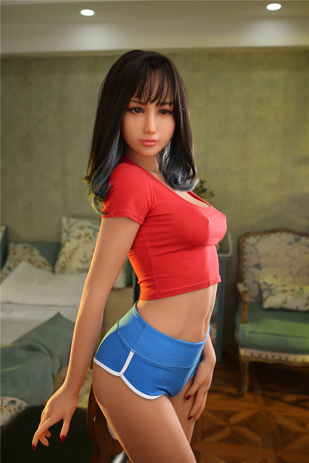 Irontechdoll Saya 5ft51/ 168cm #74 Head TPE Asian Young Girl Full Size Love Sex Doll