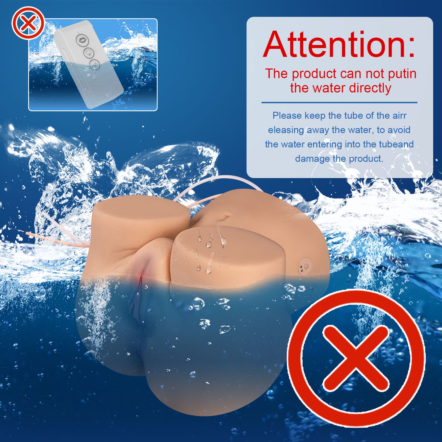 Sophia-24.25LB/11KG Life-sized Sucking &Vibrating Butt with Realistic Anus & Vagina