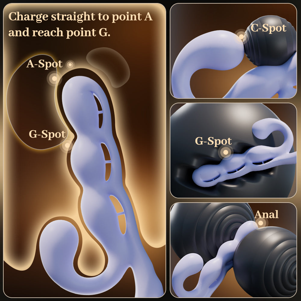 Purple Grapes-Clitoral, G spot Vibrator App Interactive Sex Toy