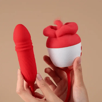 Rose Bite Dildo Vibrator