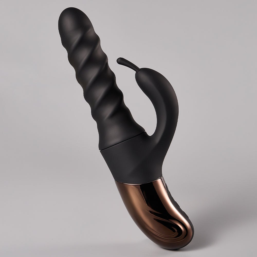 Amazing Vortina (US ONLY) - G Spot Rabbit Vibrator with 360° Swirl & Up-Down Thrust | 5 Tornado Swirling Modes