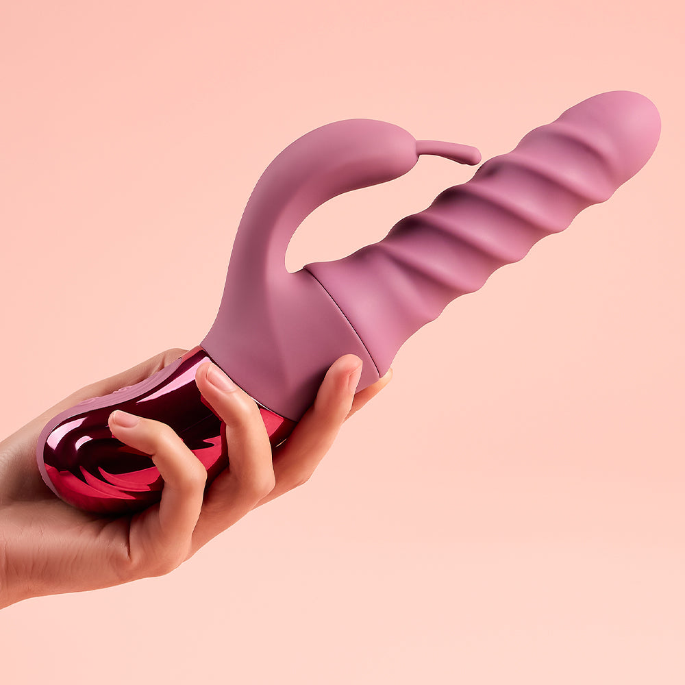 Amazing Vortina (US ONLY) - G Spot Rabbit Vibrator with 360° Swirl & Up-Down Thrust | 5 Tornado Swirling Modes