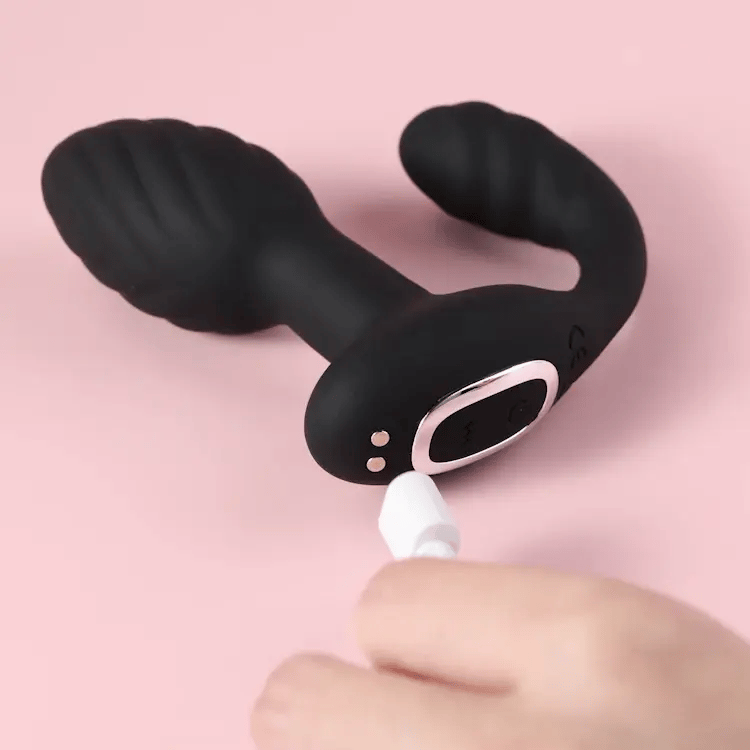Core Hook Rotating & Vibrating Prostate Massager