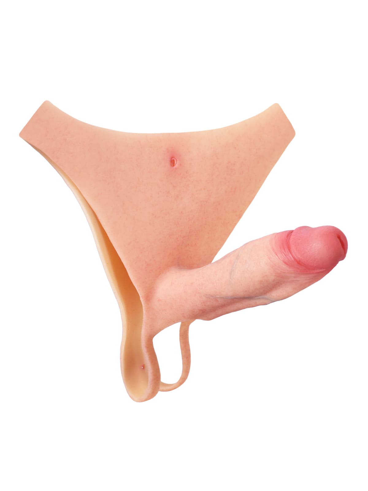 Daenerys | 7.8" x 2" Wearable Hollow Strap-On Dildo For Women • For Men • Penis Extension • ED Cock Sleeve